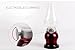 IREALIST Flameless LED Candle Everlasting Dimmable Blowing Control Retro Kerosene Lamp Rechargeable USB LED Lamp,LED Night Light with Dimmer Control Key (Red)
