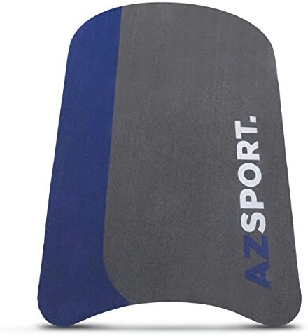 AZSPORT Swim Kickboard, Premium Foam Board for Training and Water Exercise, Black and Blue