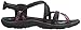 Skechers Women's Regga Slim Keep Close Gladiator Sandal,Black/Pink,8 M US