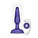 b-Vibe Trio Vibrating Anal Plug 2 - Silicone Butt Plugs Vibrator with Remote, Anal Sex Toys for Adults - Purple