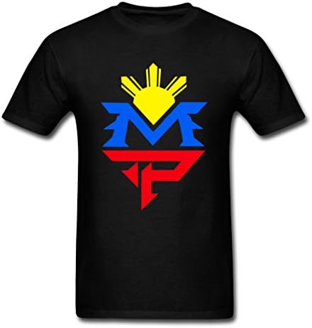 Lakerstar Men's Manny Pacquiao Philippines Adult Tee Shirt X-Large