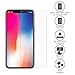 Foxnovo iPhone X Screen Protector, HD Tempered Glass Screen Protector with Easy Installation Tool for Apple iPhone X/iPhone 10, Ultra Clear Anti-Scratch(3-Pack)