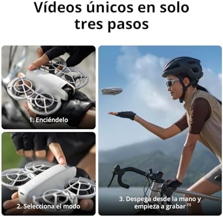 Pack DJI Neo Motion Vuela Más, dron mini con cámara 4K UHD para adultos