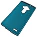 Diztronic LG G4 Case, Full Matte Soft Touch Flexible TPU Case for LG G4 - Teal Blue - (LG4-FM-TEAL)