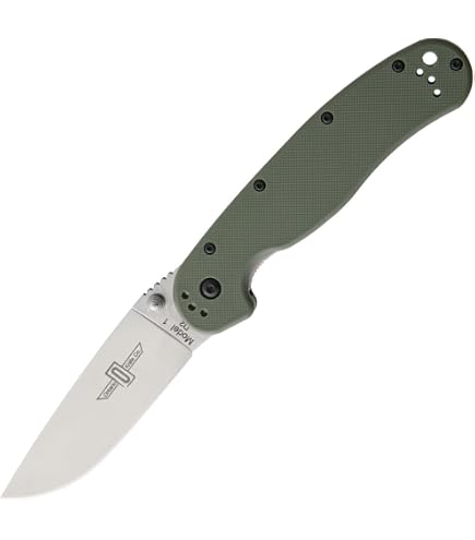 Amazon.com : Ontario ON8848OD-BRK Rat-1 : Folding Camping Knives