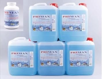 5 x 5 Liter Primax Flüssigwaschmittel blau + eine Dose Fleckentferner Versandkostenfrei !!