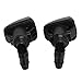 2PCS Front Windshield Washer Squirter Nozzle Kit Windshield Washer Nozzle Kit Wiper Spray Nozzle Kit for 2008-2012 Ford Fusion Mercury Milan Lincoln MKZ Replace# 8E5Z17603A 8E5Z-17603-A