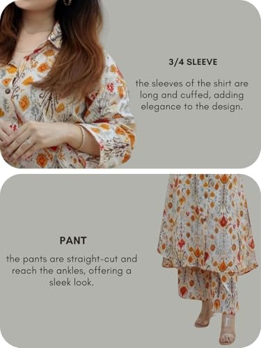 GRECIILOOKS Women Rayon Blend Ethnic Wear Formal Kurta Co-ord Set (GL-W1826&TR883-2XL-OFF White Off White) 4