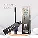 Mascara Waterproof Mascara, 4D Silk Fiber Lash Mascara Black for Longer, Thicker, Voluminous Eyelashes, Natural 4D Gel and Fibers Formula, 0.38 fl.oz Black