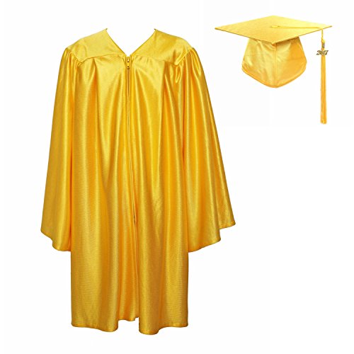 GraduationService Unisex Kindergarten Graduation Gown Cap Tassel