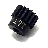 Hot Racing CSG1817 17t 48p Hardened Steel Pinion Gear 1/8 Bore