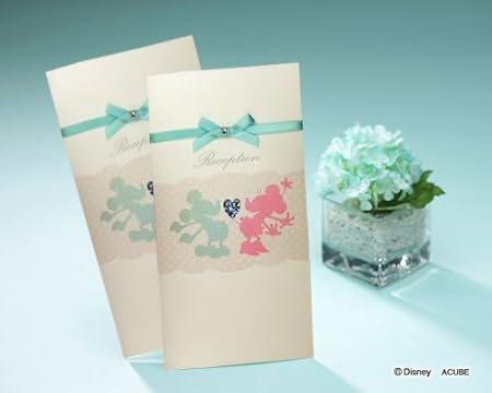 Amazon Wish 結婚式 ウエディング Disney ディズニー席次表 ベリンダ 10枚セット 結婚式用手作りキット 席次表 文房具 オフィス用品