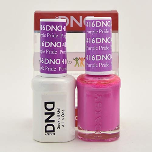 DNDDuo Gel (Gel & Matching Polish) Spring Set 416 Purple Pride
