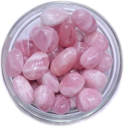 Pyramid Tatva Tumble - Rose Quartz Original AAA 1 Pieces Natural Chakra Balancing Crystal Healing Stone