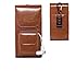 Ranboo Vertical Cellphone Holster Case with Clip Belt Loop Carabiner PU Leather Holster Pouch Carrying Case Waist Pouch Holder Sleeve for iPhone Xs Max XS 7/8 Plus Holster Galaxy S7/8/9 Plus Brown