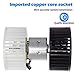 AUTEX HVAC Blower Motor Assembly Compatible with BMW 323i 2001-1999/BMW 323ti 328i 2000-1999/BMW 325Ci 330Ci 2006-2001/BMW 325i 325xi 330i 330xi 2005-2001/BMW 328Ci 2000/BMW X3 2010-2004 700165