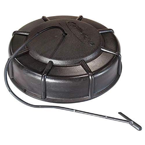 Fimco 5058188 Fill Cap for Fimco Sprayers (Part# 10525), Replacement 5-Inch Screw-Type Lid & Tether With Lanyard For 10-60 Gallon Sprayer Tanks, 8-3/4" x 9-3/4"