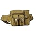 Huntvp Tactical Waist Pack Pouch With Water Bottle Pocket Holder Waterproof Molle Fanny Hip Belt Bag