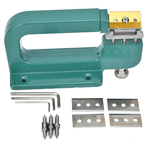Leather Splitter Leather Craft Edge Skiving Machine Leather Edge Skiving Tool Leather Repairing Splitter Skiver Peeler Tool