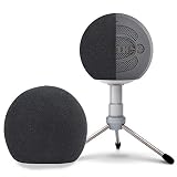 Blue Snowball Foam Windscreen - Professional Mic Foam Wind Cover Windshield Pop Filter for Recordings, Broadcasting, Singing by SUNMON