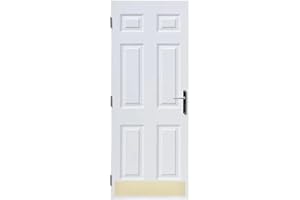 GDI Hardware - Aluminum Kick Plate - Magnetic Mounted - Choose The Color and Size for Your Door (Satin Brass, 6" x 32")