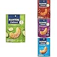 Bundle of PLANTERS Cashews Cinnamon & Brown Sugar, 5 Oz Bag + Rosemary & Sea Salt, 5 Oz Bag + Dill Pickle, 5 Oz Bag + Salt and Vinegar, 5 Oz Bag