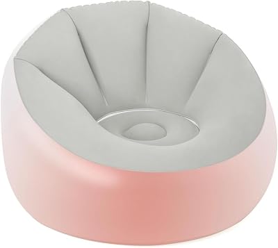 Bestway Inflatable Chair Outdoor LED Armchair Grey