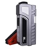 S-Y 1000A Peak 20000mAh Portable Car Jump Starter with AC Output Dual QC2.0 USB Ports Built-in LED Flashlight for Outdoor, Emergency and More