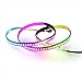 ALITOVE 3.2ft WS2812B Individually Addressable Digital RGB LED Strip 144 Pixels High Density Magic Dream Color Programmable LED Pixel Rope Light Not Waterproof White PCB 5V DC