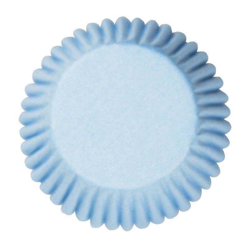 Pastel Blue Cupcake Cases
