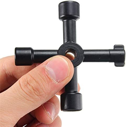 OriGlam Universal 4-Way Multi-Functional Utilities Key for Electric Water, Gas Meter Box & Cabinet Opening - Image 5