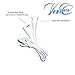 VeniCare Electrode Lead Wires / Cables for Digital Massager Tens 3.5mm One Pair (2pcs)