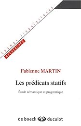 Les  prédicats statifs