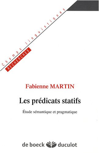 Les  prédicats statifs