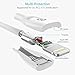 Syncwire Short Lightning Cable [8 Inches] - Ultra-Durable [Apple Mfi Certified] iPhone Charger for iPhone Xs, Max, XR, X, 8, Plus, 7, Plus, 6S, Plus, iPad Mini/Air/Pro & More - White