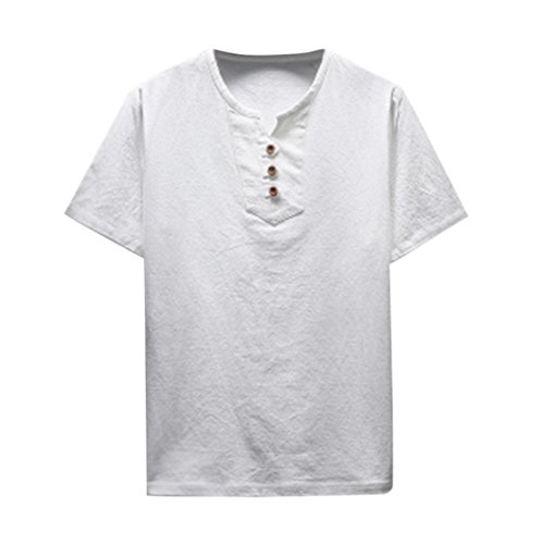 image for Neartime Clearance! ❤️ Men Shirt Set, Summer Plus Size Short Sleev
