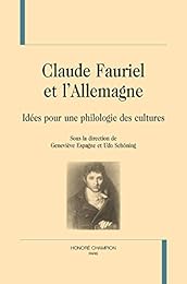 Claude Fauriel et l'Allemagne