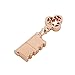 Fashion Cool Metal 32GB USB 2.0 Flash Drive Rose Gold Key Shape Pen Drive Keychain Thumb Drive Memory Stick Gift