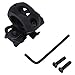 Vbestlife Helmet Flashlight Holder Mount Tactical Airsoft Quick Release Flashlight Clamp Fit Fast Helmet Rail Portable Plastic Torch Mount Flashlight Holder Bracket for Helmet Helmet Mounted flas