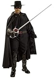 Rubies Mens Deluxe Grand Heritage Complete Zorro Theme Party Costume, XL (44-46)