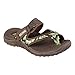 Skechers Women's Reggae-Zig Swag Flip-Flop, Chocolate, 7 M US