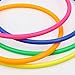 Hysagtek 21 Pcs Plastic Toss Rings Carnival Rings Toss for Adults Fun Target Party Supplies, Party Favor Supplies, Speed and Agility Practice Rings, Multicolor (5 Sizes)