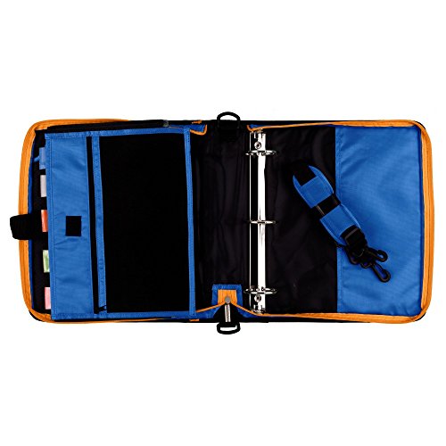 Five Star Zipper Binder, 2 Inch 3 Ring Binder, Expanding Pocket