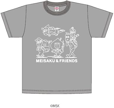 Amazon Tシャツ あはれ 名作くん 07 グレー Mサイズ 描き下ろしイラスト アニメ 萌えグッズ 通販