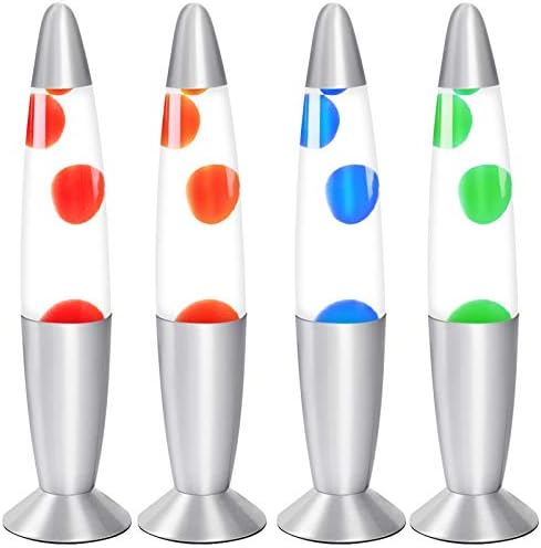 溶岩ランプ 金属ベースのクラゲのナイトライト 気分雰囲気のランプをリラックスさせるための平和運動ワックス液 寝室のリビングルームに適した4色があります オレンジ色 Tarunniketanpublicschool Com