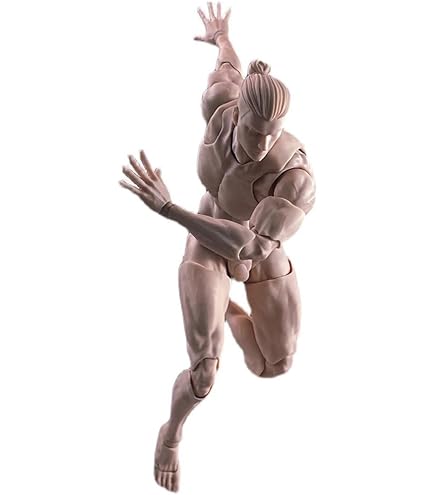 Romankey x COWL 男性素体　BLACK SKIN Romankey X COWL Big Guy Torso 1/12 Scale Action Figure Black