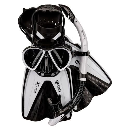 Mares Set X-One Marea Diving Kit - White/WHK, Medium/Large TBWHKML