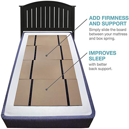 DMI Folding Bunkie Bed Board for Mattress Support, can be Used Instead