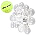 Downtown Pet Supply 30 Replacement Squeakers, Variety Pack (10 Medium, 10 Bellowed, and 10 Large Squeakers) + Free Tennis Ball That SQUEAKS, The SQUEAKINATOR