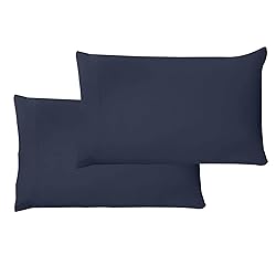 AuTmtes Brushed Cotton Pillowcases Standard Set of